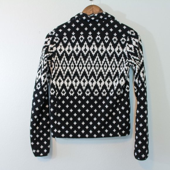 UNIQLO Printed Fleece Full-Zip Jacket XS - Picture 2 of 4